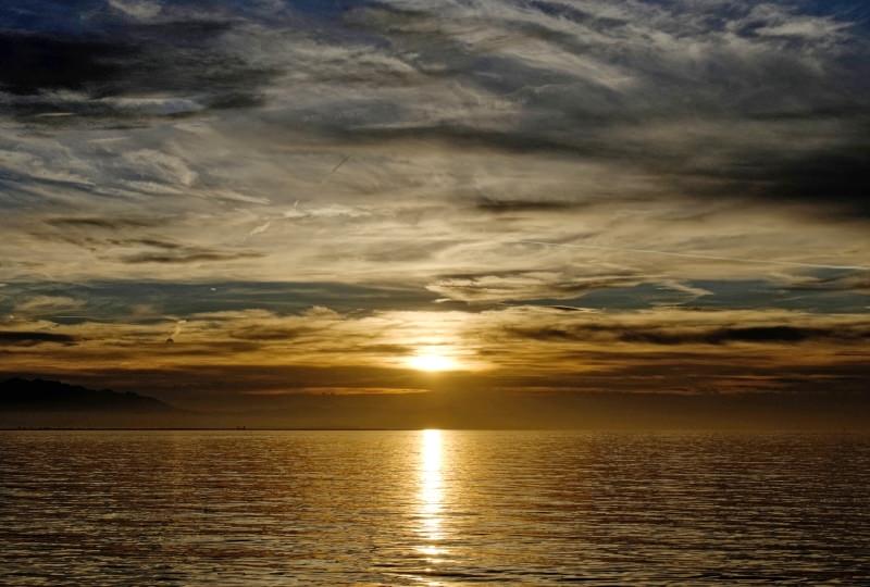 Abendstimmung auf dem Bodensee