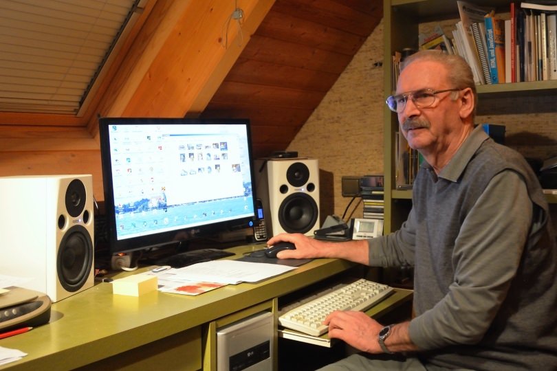 Heinz am PC-Arbeitsplatz